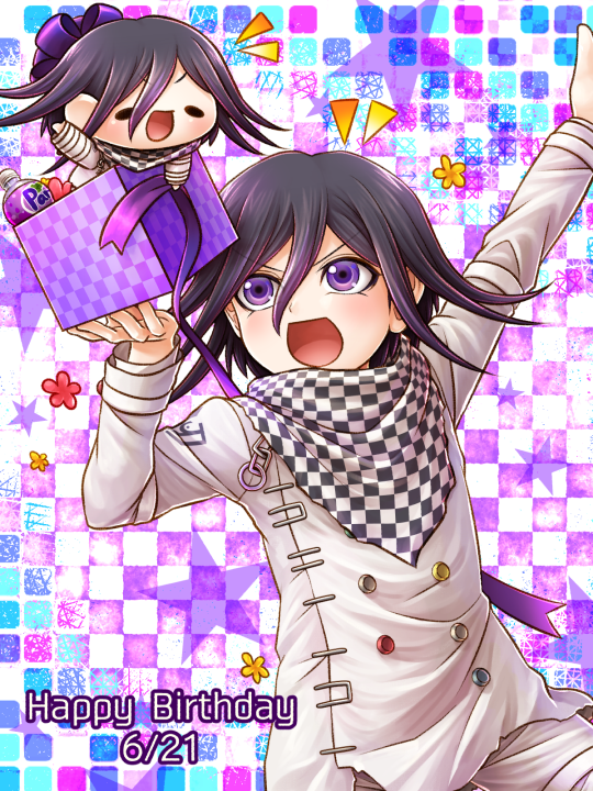 oma kokichi (danganronpa and 1 more) drawn by yumaru_(marumarumaru)