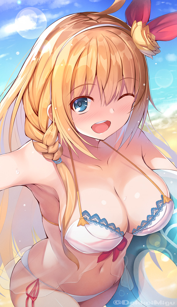 pecorine (princess connect!) drawn by migumigu
