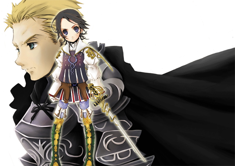 larsa ferrinas solidor and gabranth (final fantasy and 1 more) drawn by emihiko
