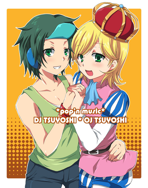 oj tsuyoshi, dj tsuyoshi, and tsuyoshi (bemani and 1 more) drawn by futaba_841