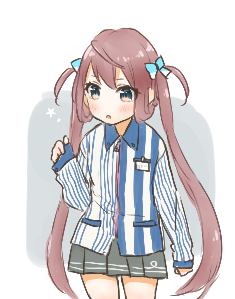 asagumo (kantai collection and 1 more) drawn by nuno_(pppompon)