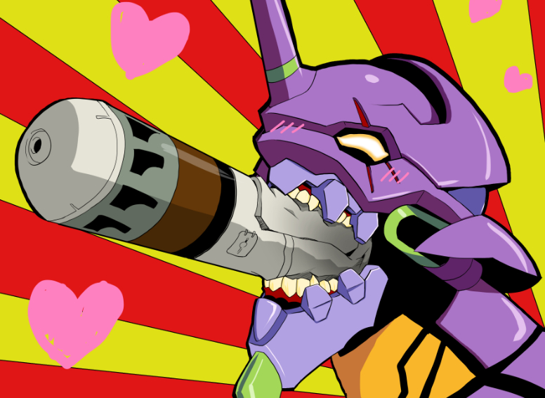 eva 01 (neon genesis evangelion) drawn by inuyagi_akira