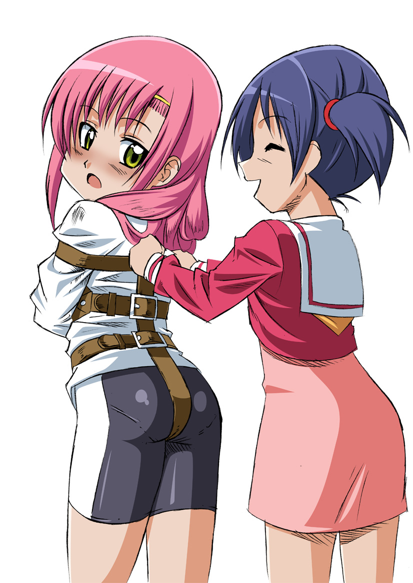 katsura hinagiku and nishizawa ayumu (hayate no gotoku!) drawn by daikinbakuju