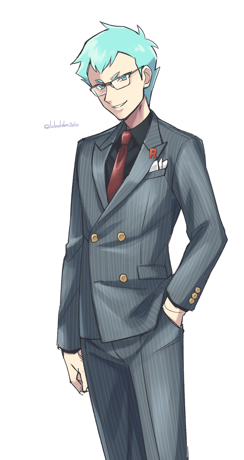 archer (pokemon and 1 more) drawn by momoji_(lobolobo2010)