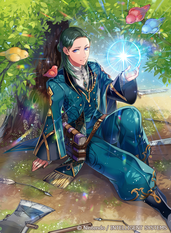 linhardt von hevring (fire emblem and 2 more) drawn by matsurika_youko