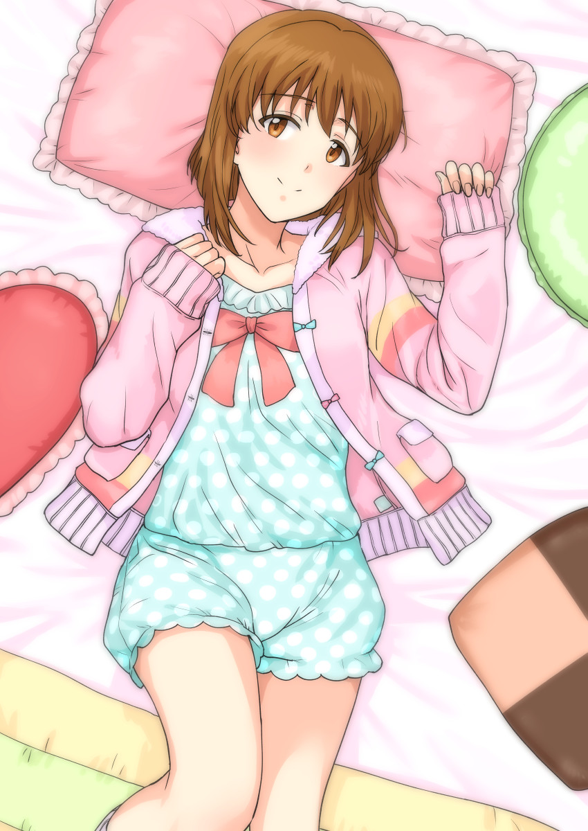 hagiwara yukiho (idolmaster and 1 more) drawn by tsurui