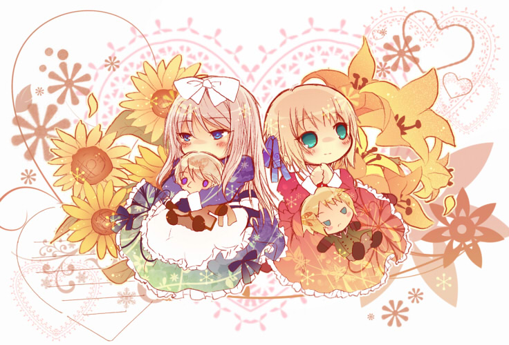 russia, belarus, liechtenstein, and switzerland (axis powers hetalia) drawn by sudare_(comet_sion)