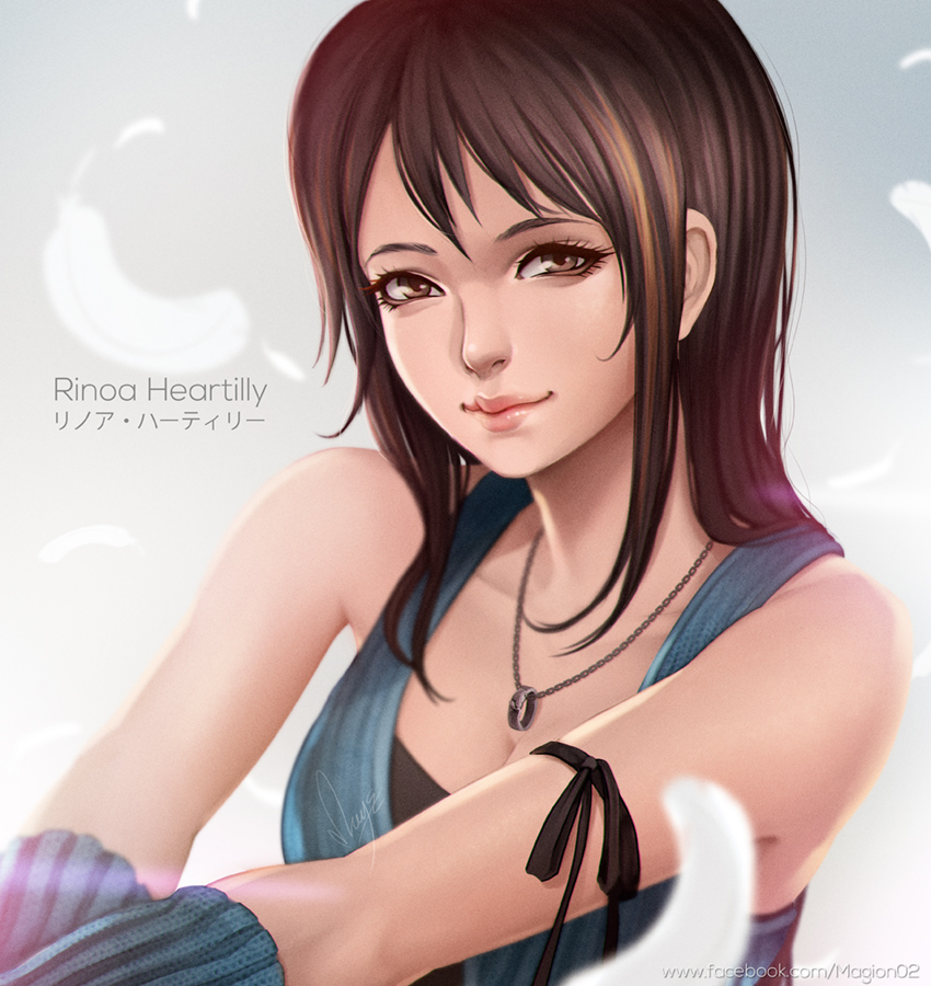 rinoa heartilly (final fantasy and 1 more) drawn by magion02