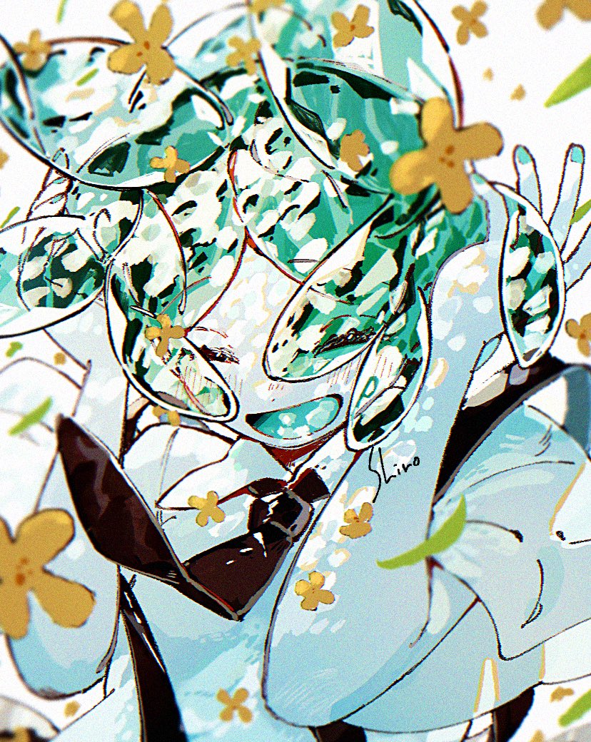 phosphophyllite (houseki no kuni) drawn by shiro_(kuro_guu)