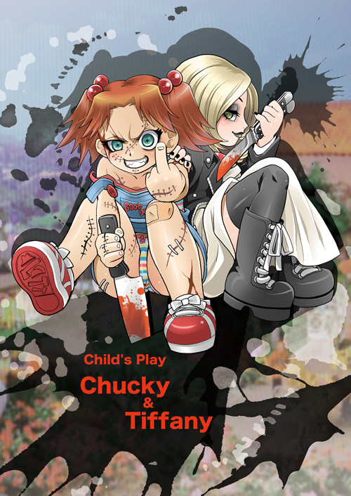 Sex Chucky X Tiffany porn images chucky and tiffany child s play drawn by r...