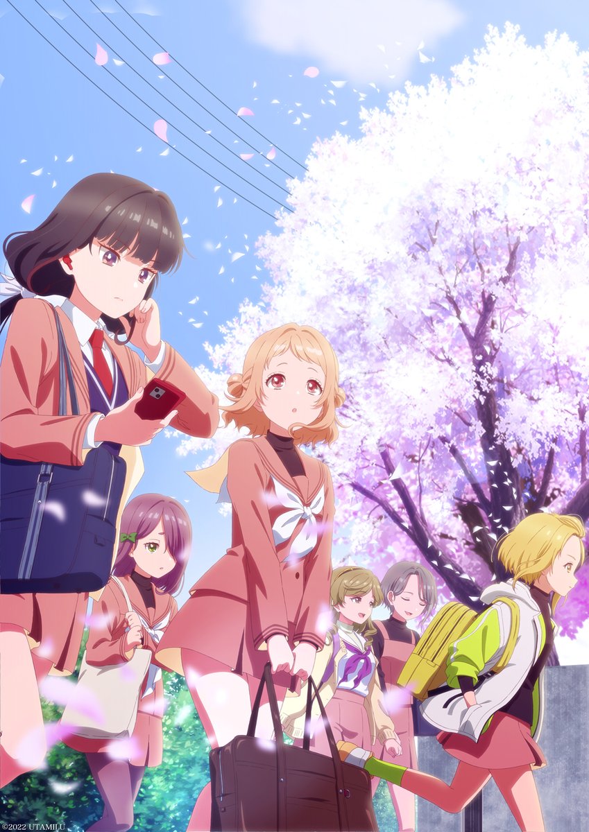 miyazaki uruu, kumai yako, mayumori musubu, kojou airi, konoe rei, and 1 more (utagoe wa mille-feuille)