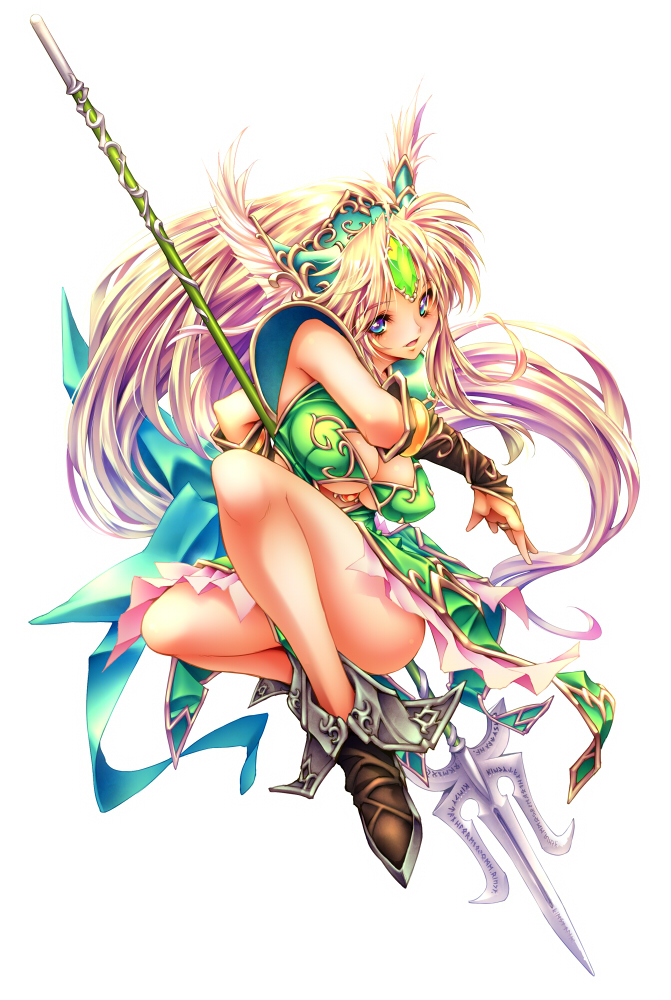 riesz (seiken densetsu and 1 more) drawn by 144_(riesztan)