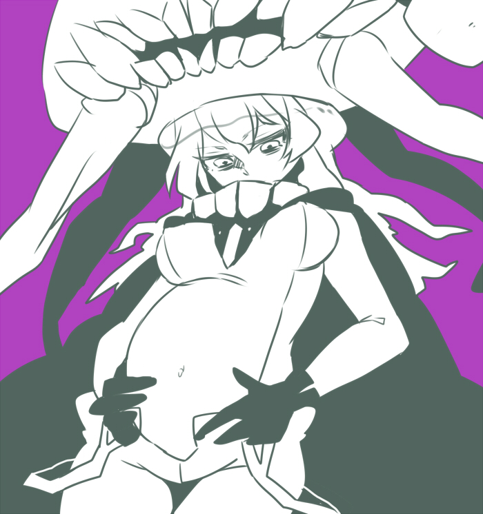 wo-class aircraft carrier (kantai collection) drawn by hime_kake