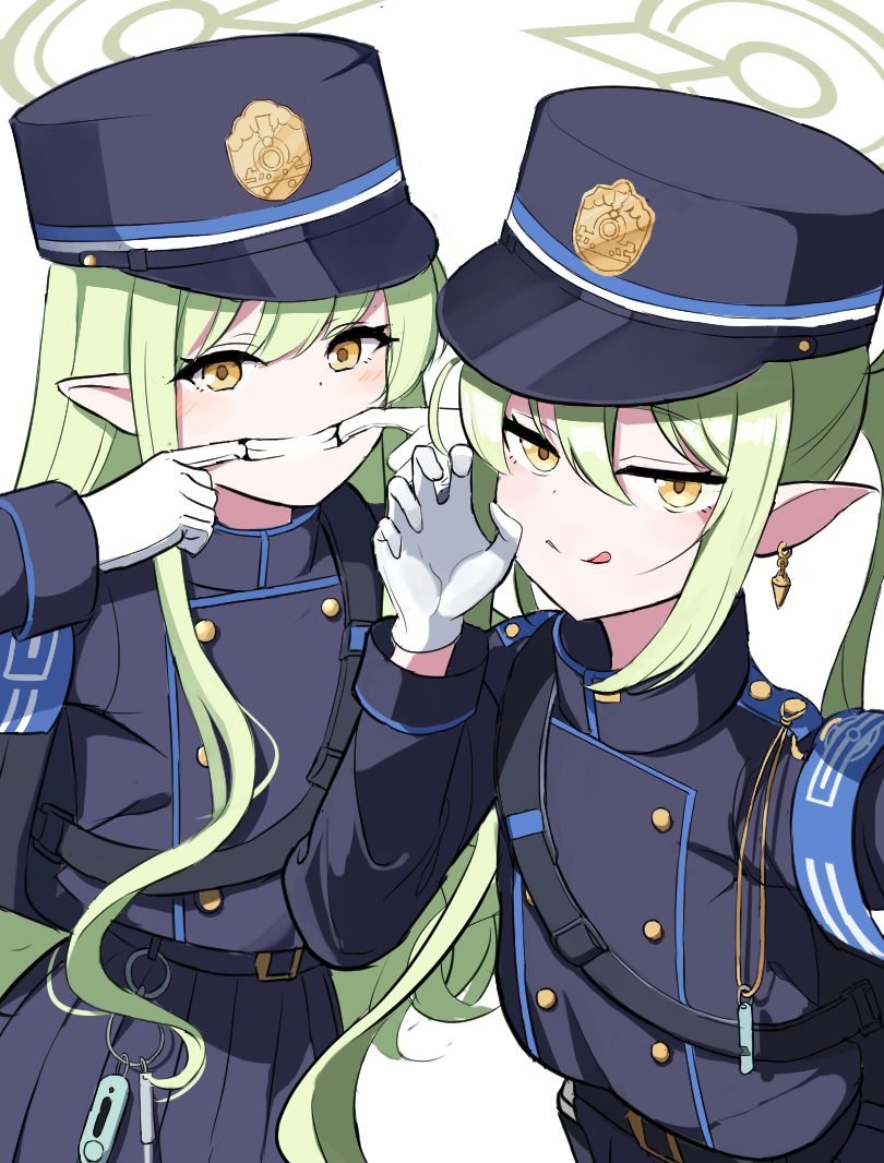 hikari and nozomi (blue archive) drawn by lapis_(gulala375)