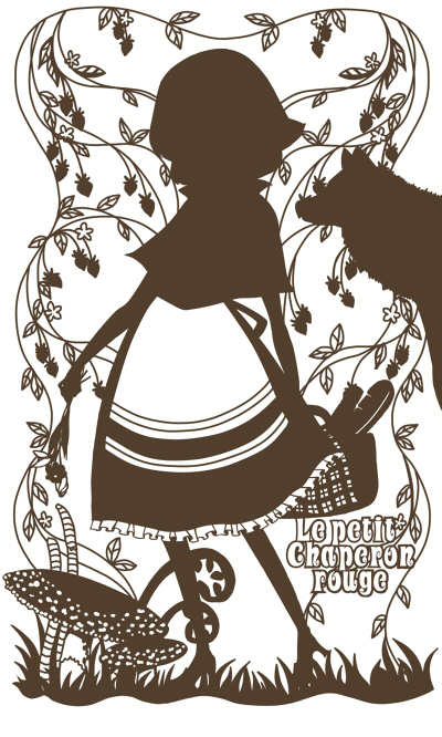 little red riding hood and big bad wolf (little red riding hood) drawn by poo72