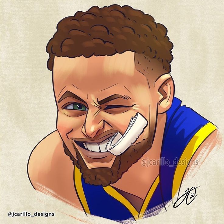 stephen curry (national basketball association) drawn by jcarillo_designs
