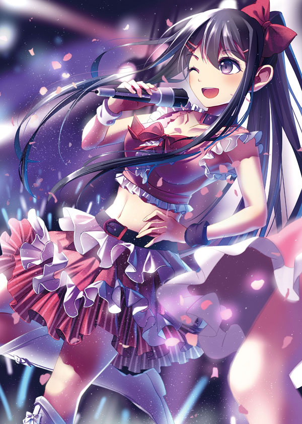 maizono sayaka (danganronpa and 1 more) drawn by bison_cangshu