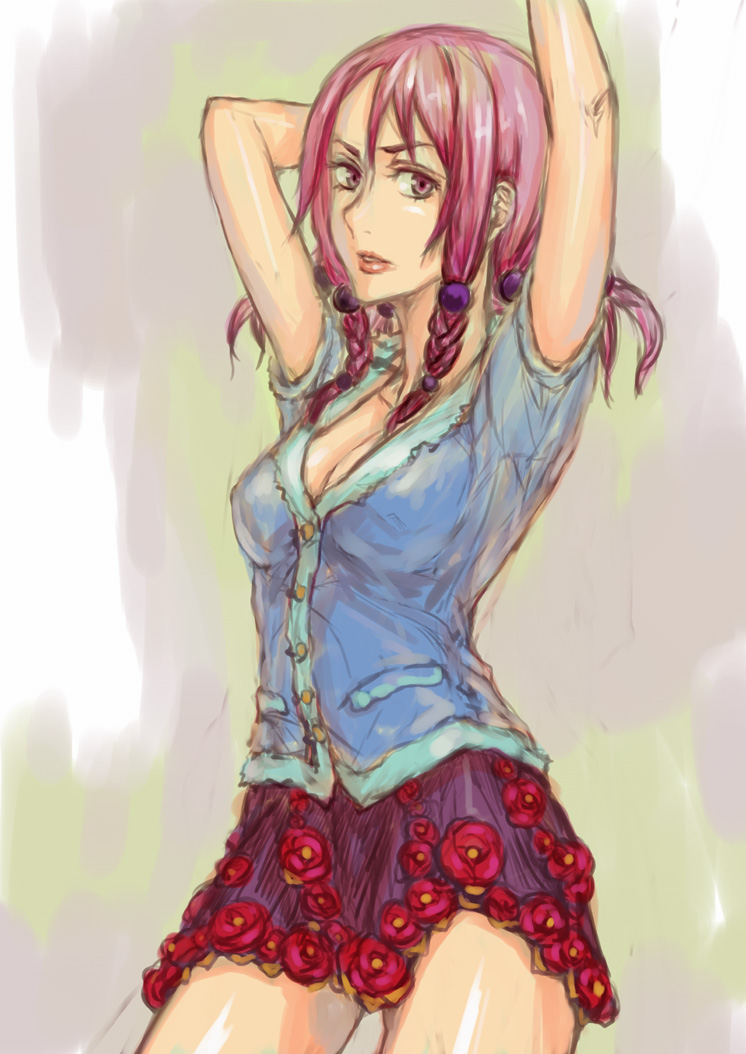hirose yasuho (jojo no kimyou na bouken and 1 more) drawn by sasagawa_(haikaiki)