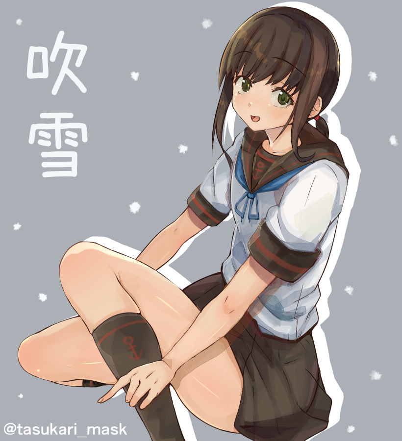 fubuki and fubuki kai ni (kantai collection) drawn by tasukari_mask