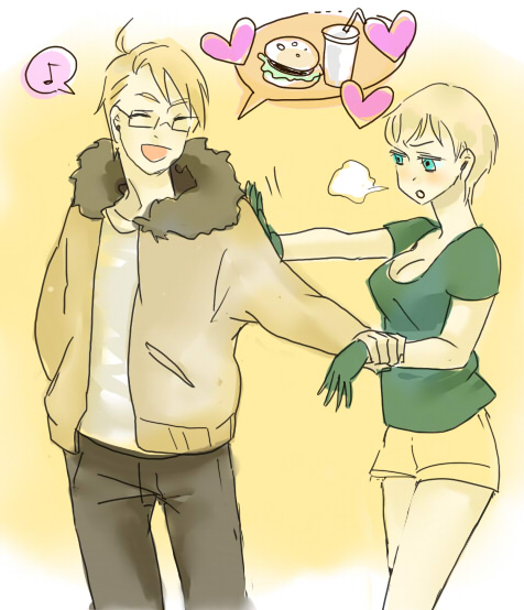 america, germany, and southern italy (axis powers hetalia) drawn by lico_(lico000)