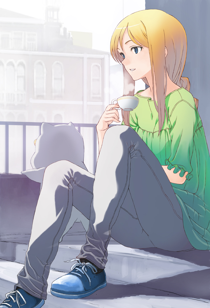 aria pokoteng and alicia florence (aria) drawn by hirokiku