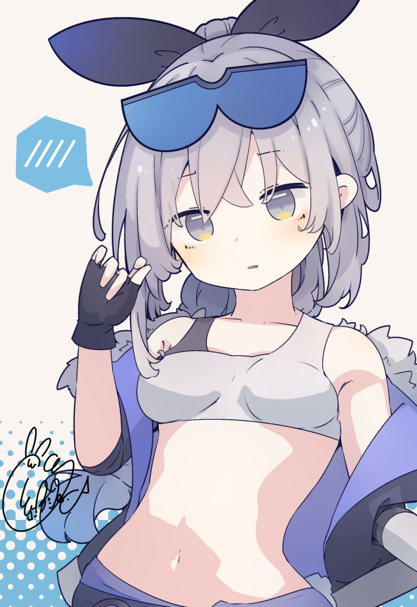 silver wolf (honkai and 1 more) drawn by beni_shake