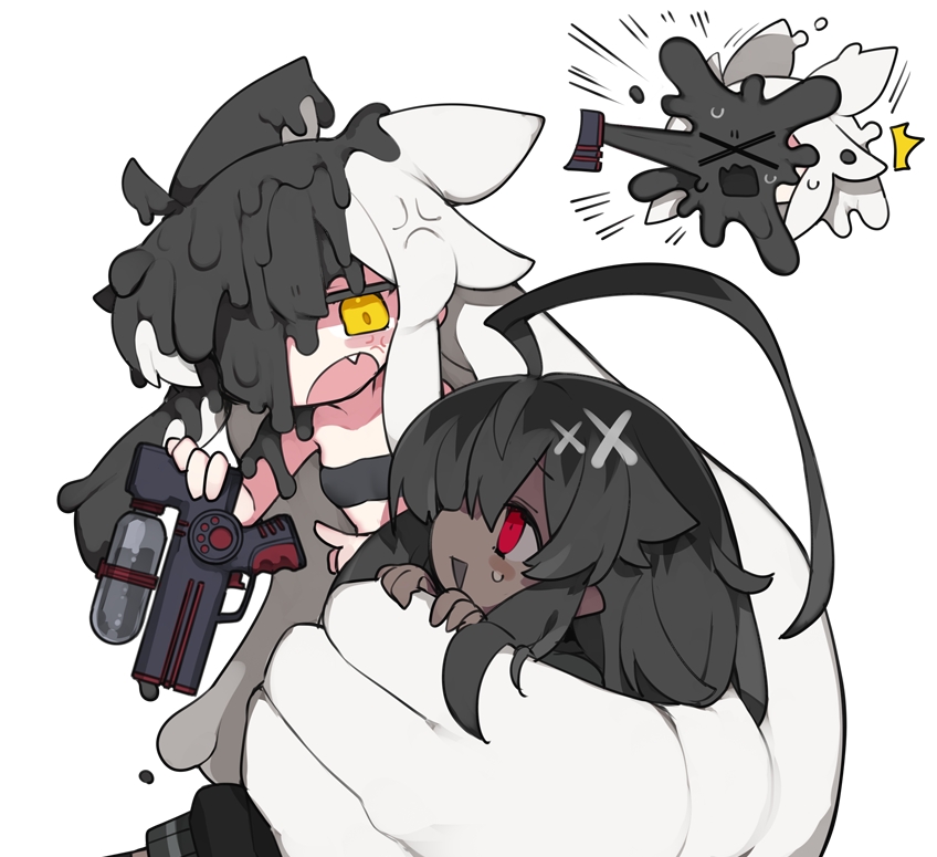 dorodra and yste (original) drawn by kisaragi_kaya