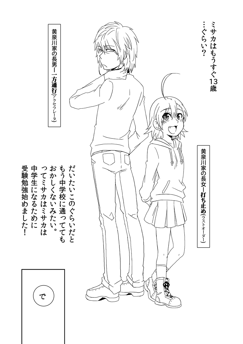 accelerator and last order (toaru majutsu no index) drawn by ebi_no_hito