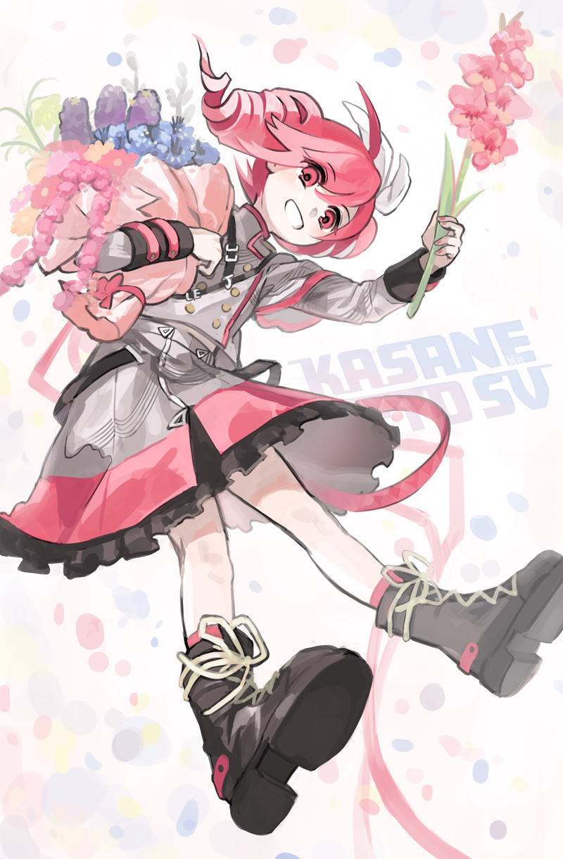 kasane teto (utau and 1 more) drawn by k_(yy4919)