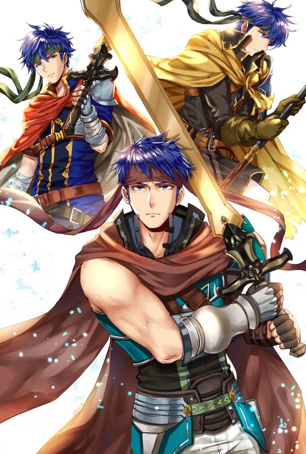 greil and ike (fire emblem and 3 more) drawn by wani_(fadgrith)