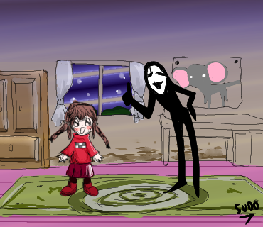 madotsuki and uboa (original and 1 more) drawn by oktoberfools