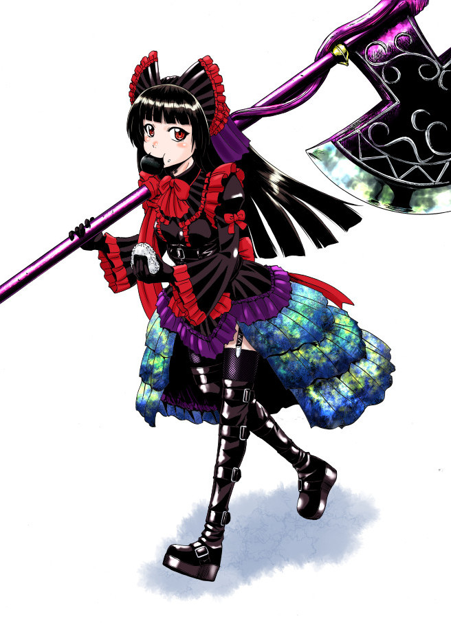 rory mercury (gate - jieitai ka no chi nite kaku tatakaeri) drawn by sao_satoru