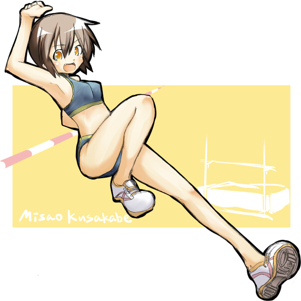 kusakabe misao (lucky star) drawn by shing_(sorairo_factory)