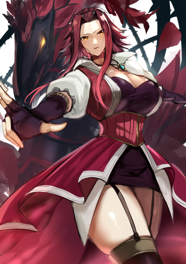 izayoi aki and black rose dragon (yu-gi-oh! and 1 more) drawn by jikihatiman