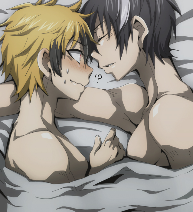 lawless and licht jekylland todoroki (servamp) drawn by nitoni