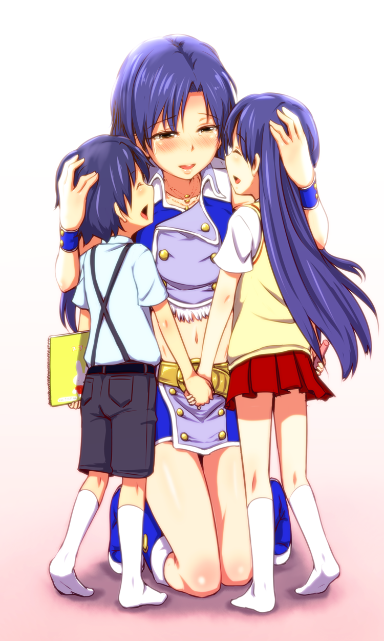 kisaragi chihaya and kisaragi yuu (idolmaster) drawn by clearite