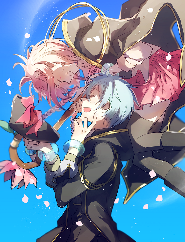 lily and hayashi (netojuu no susume) drawn by yuuki_sawano