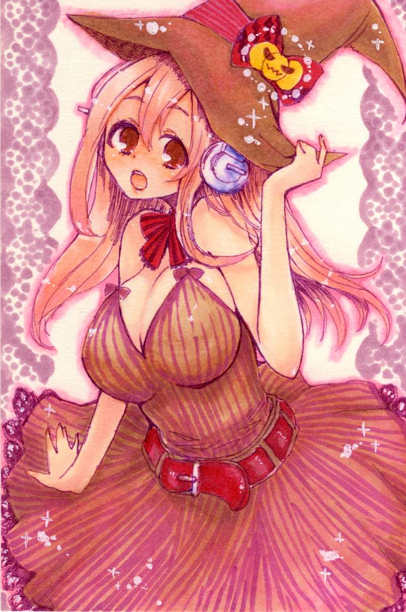 super sonico (nitroplus) drawn by shii-ragi