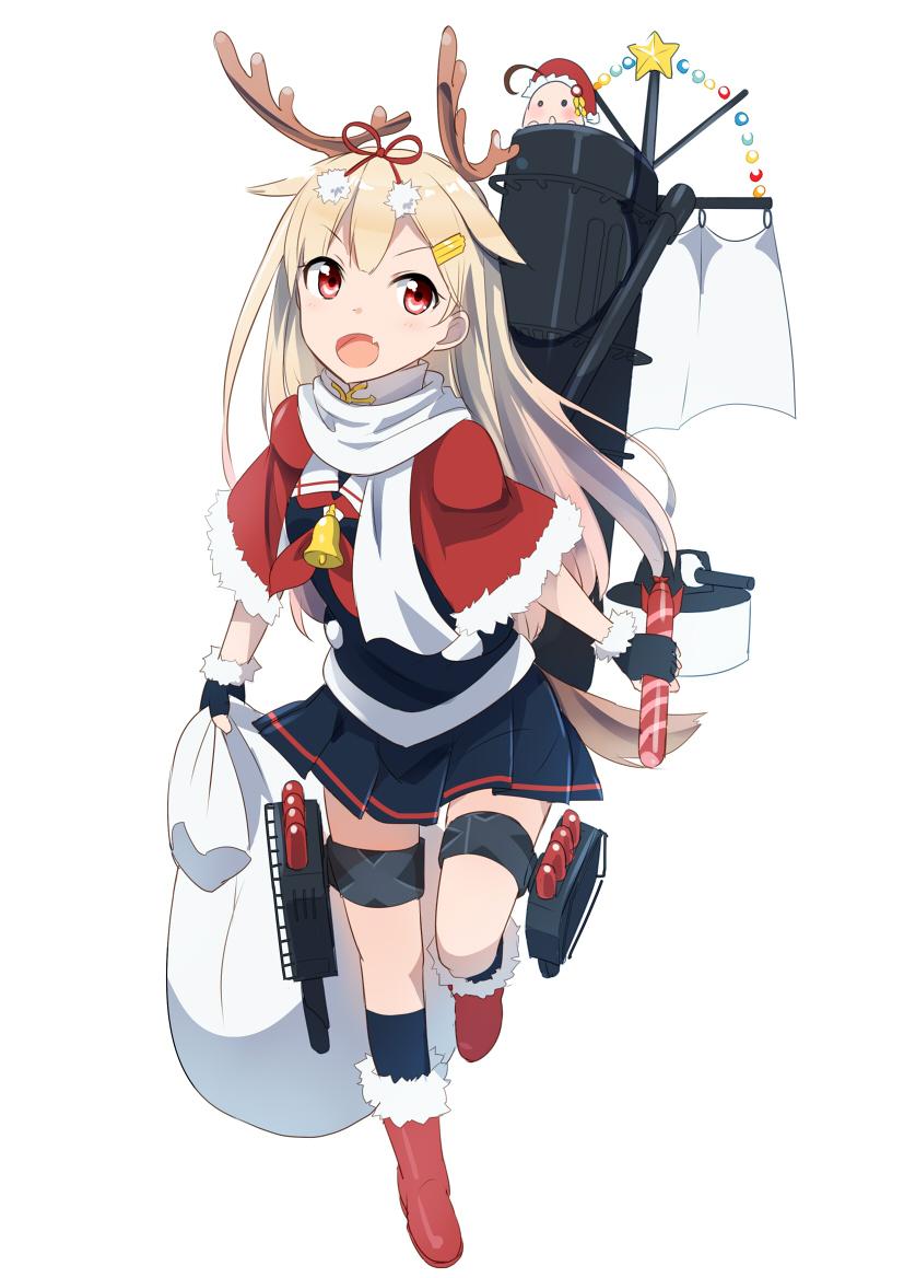 yuudachi, yuudachi kai ni, and the shigure-like creature (kantai collection) drawn by gotyou