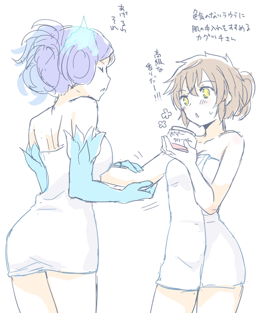 brighid and lora (xenoblade chronicles and 2 more) drawn by mizuki_riko