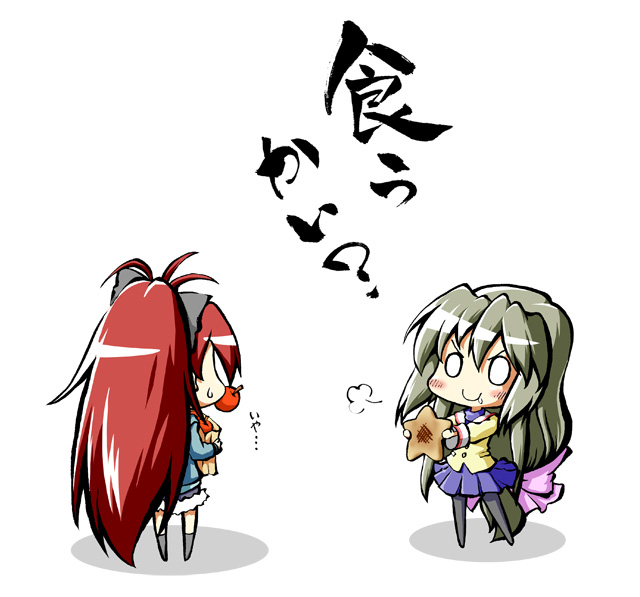 sakura kyoko, ibuki fuuko, and nonaka ai (mahou shoujo madoka magica and 1 more) drawn by ego_yan