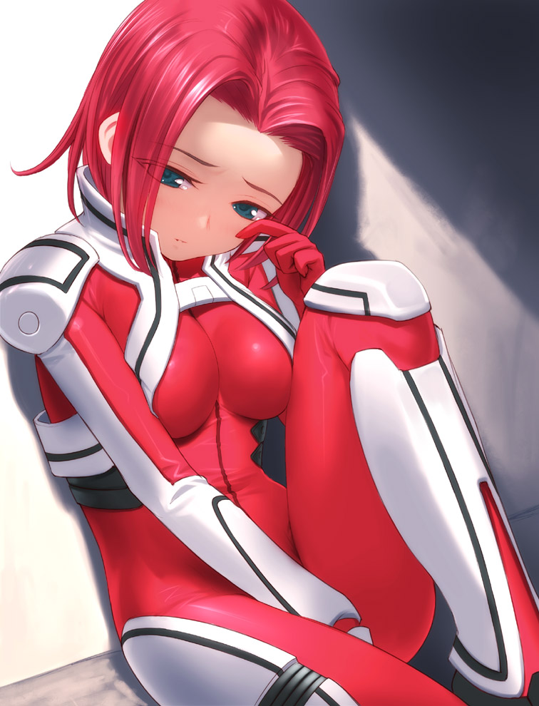 kouzuki kallen (code geass) drawn by uni_(plastic_girl)