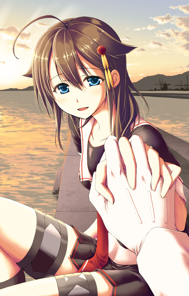 shigure and shigure kai ni (kantai collection) drawn by yammy