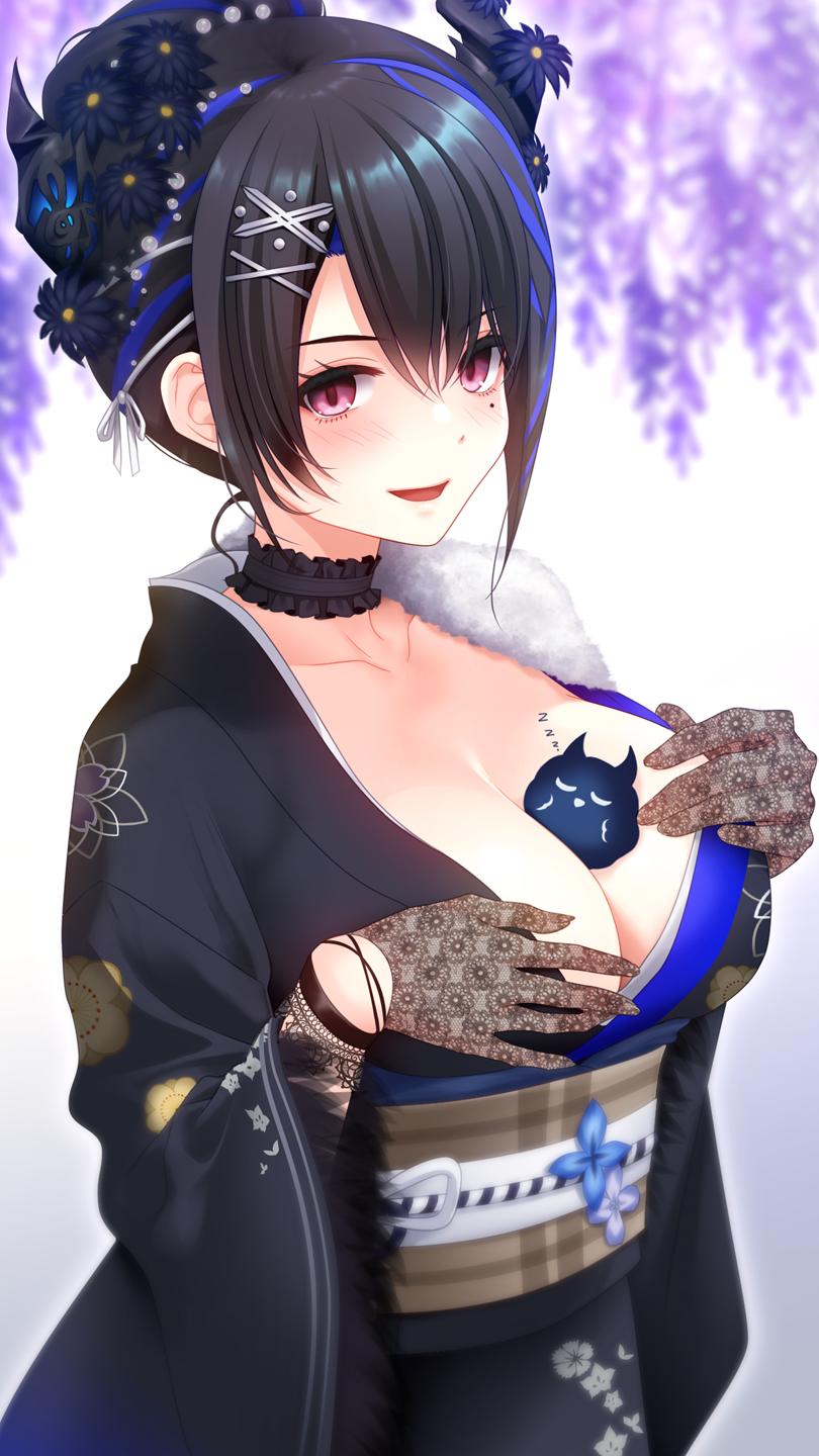 nerissa ravencroft and jailbird (hololive and 1 more) drawn by irori_(irorixc)
