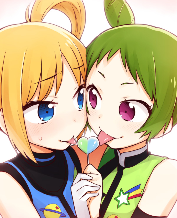 morizono wakana and fukuhara ann (pretty series and 2 more) drawn by heebee