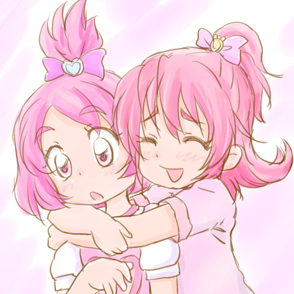 aida mana and sharuru (precure and 1 more) drawn by yoshimi50