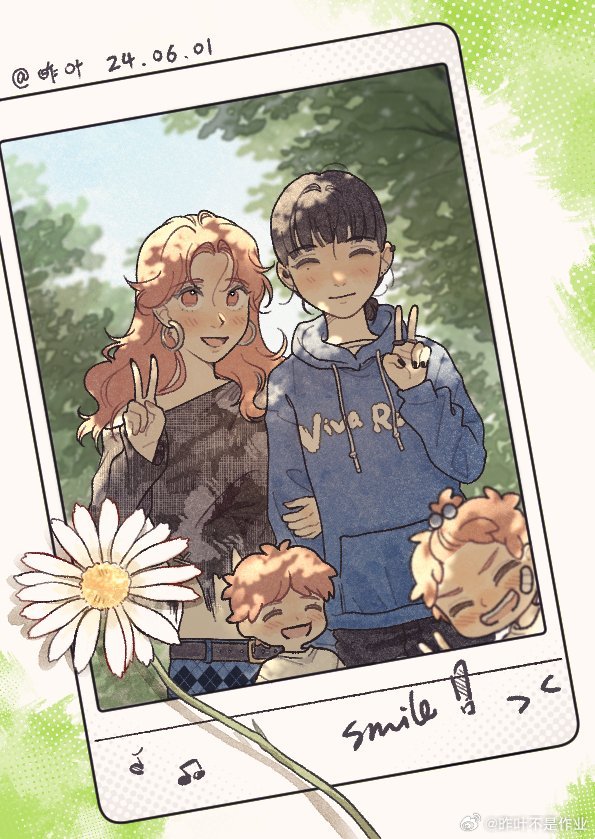 koga mitsuki, oosawa aya, oosawa amu, and oosawa aki (kininatteru hito ga otoko ja nakatta) drawn by zuo_ye_bushi_zuoye