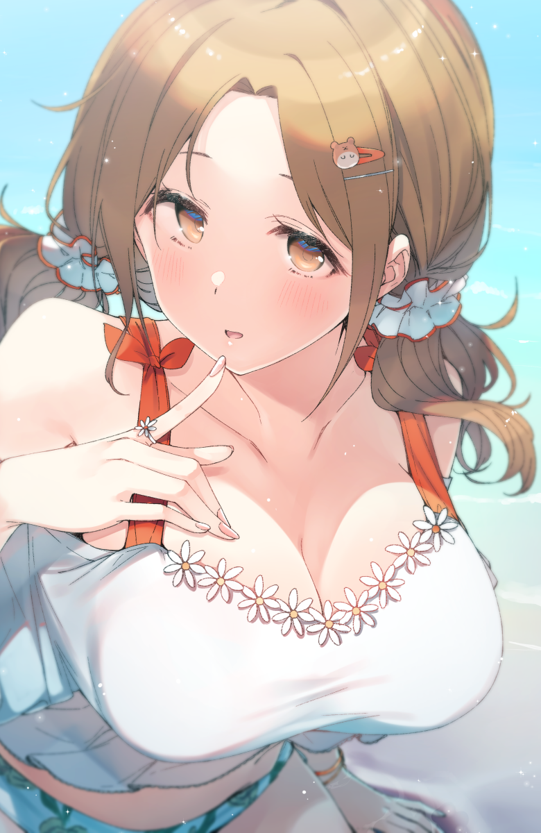 ichikawa hinana (idolmaster and 1 more) drawn by nekoume