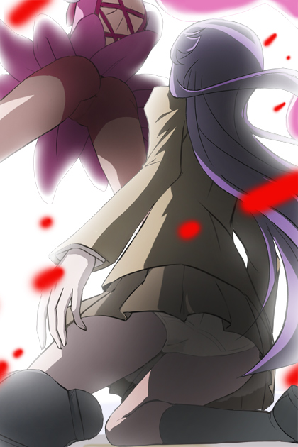 hanasaki tsubomi, tsukikage yuri, and cure blossom (precure and 1 more) drawn by haruyama_kazunori