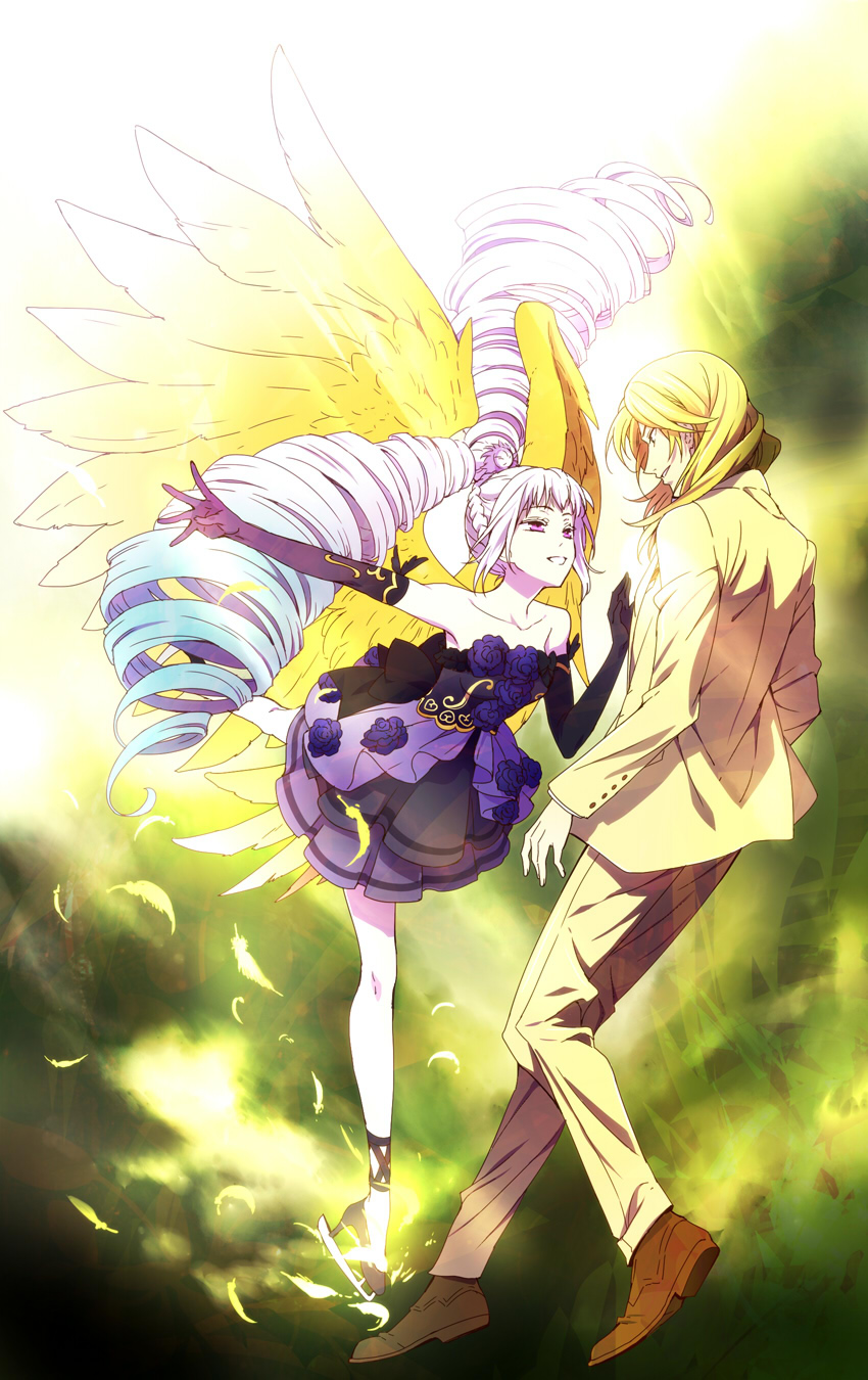 amou june and himuro hijiri (pretty series and 2 more) drawn by chikariya